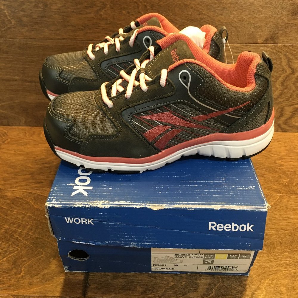 Reebok Anomar Work Safety Shoe Composite Toe 6 W